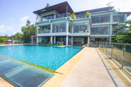 Luxury Apartments Sea View For Rent Close to Bangrak Chaweng koh Samui 2bed 2bath