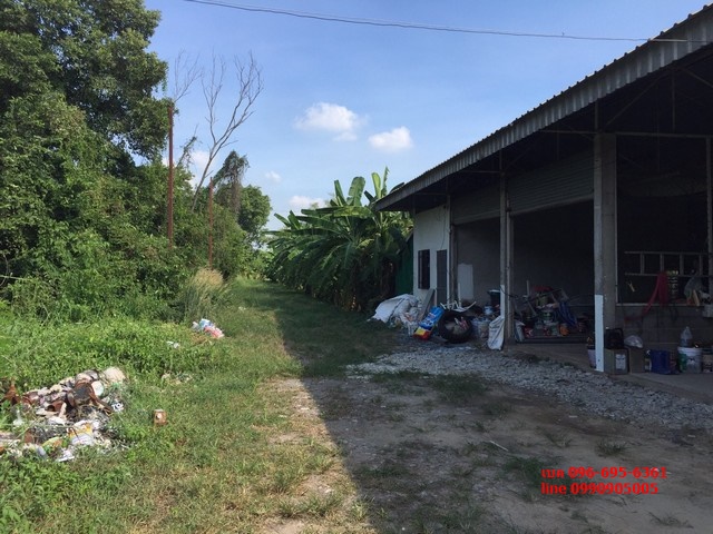 ขายที่ดิน ติดถนนกาญจนาภิเษก ตร.ว.ละ 12000 บาท 6-1-21.3 ไร่ Land for sale