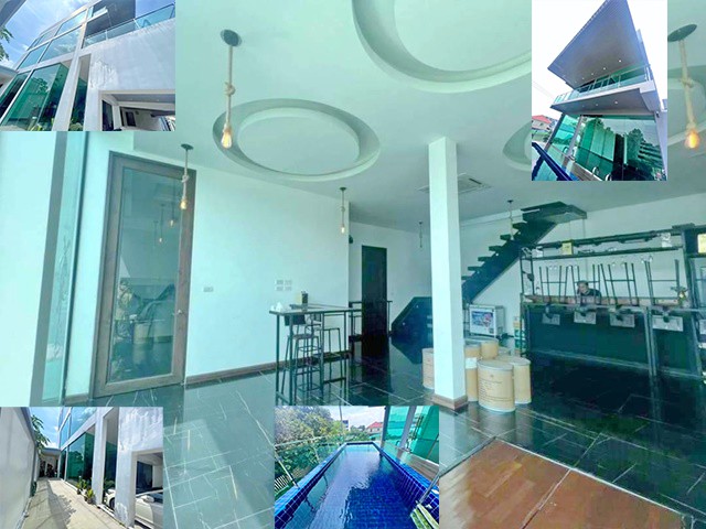 MRT รัชดา ขายคฤหาสน์ถูก Pool Villa 3 ชั้น บ้านเดี่ยว 52 ตรว. บ้าน 4นอน 6น้ำ ลาดพร้าว วังหิน เดอะแจส วังหิน BTS เสนานิคม