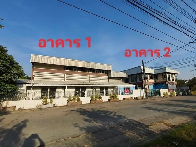 ให้เช่า โกดังพร้อมออฟฟิศและอาคาร 2 ชั้น ถนนราษฎร์อุทิศ มีนบุรี