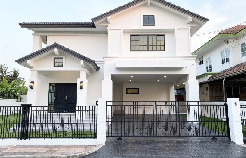 ขายบ้านเดี่ยวหรู 100 ตรว. หมู่บ้านราชพฤกษ์ บางบอน 4