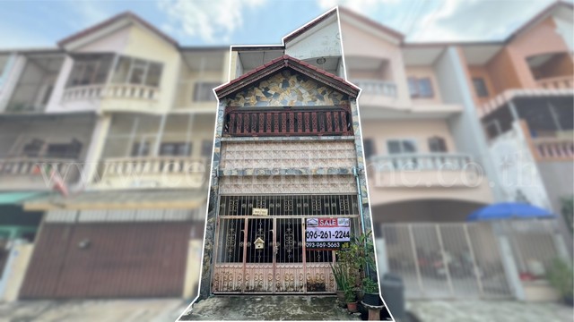 P1 ทาวน์เฮ้าส์ 3 ชั้น หมู่บ้านสินวงศ์ การ์เด้น บางแคเหนือ