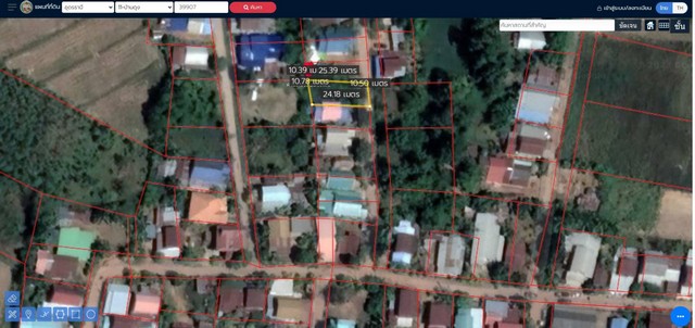 ขายที่ดินบ้านดุงอุดร อยู่ในชุมชนหมู่บ้านดอนขี้เหล็กติดทางสาธารณะ