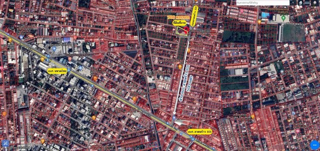 ขายที่ดินใกล้รถไฟฟ้า..ที่ดินลาดพร้าว ผังเมืองสีเหลือง