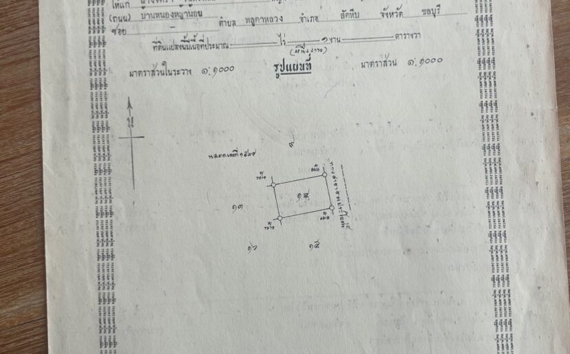 ขายที่ดินเปล่า ทำเลดี อำเภอสัตหีบ จังหวัดชลบุรี