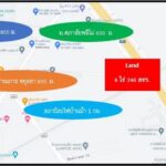 ขายที่ดิน บ้านเกาะ จ.อยุธยา ติดถนน 6 ไร่ 2 งาน 42 ตร.ว.ใกล้เมือง