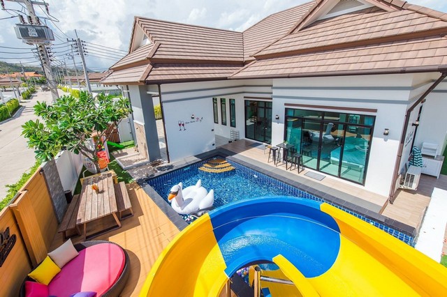 88299 – ขายภลูเมเรียบ้านพลูวิลล่าหัวหิน สวย แต่งครบชะอำ/เพชรบุรี