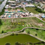 ขายที่ดินติดคลองมหาชัย ถ.เจษฎาวิถี เมืองสมุทรสาคร12-2-48ไร่ 08130