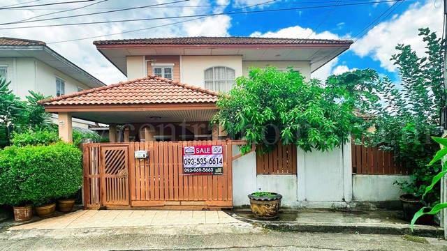 บ้านเดี่ยว คาซาลีน่า 2 เฟส 3 นิมิตรใหม่ มีนบุรี หน้าบ้านไม่ชนใคร