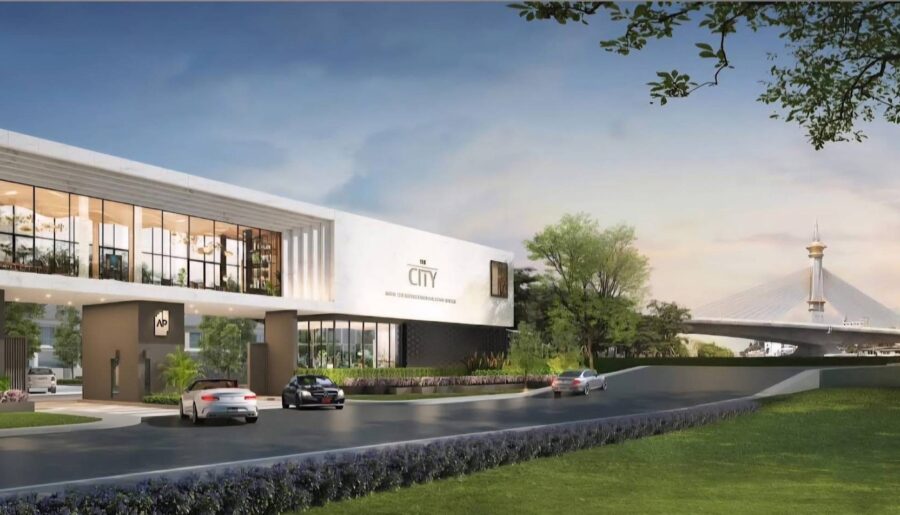 บ้านเดี่ยวสองชั้น The City สะพานเจษฎาบดินทร์