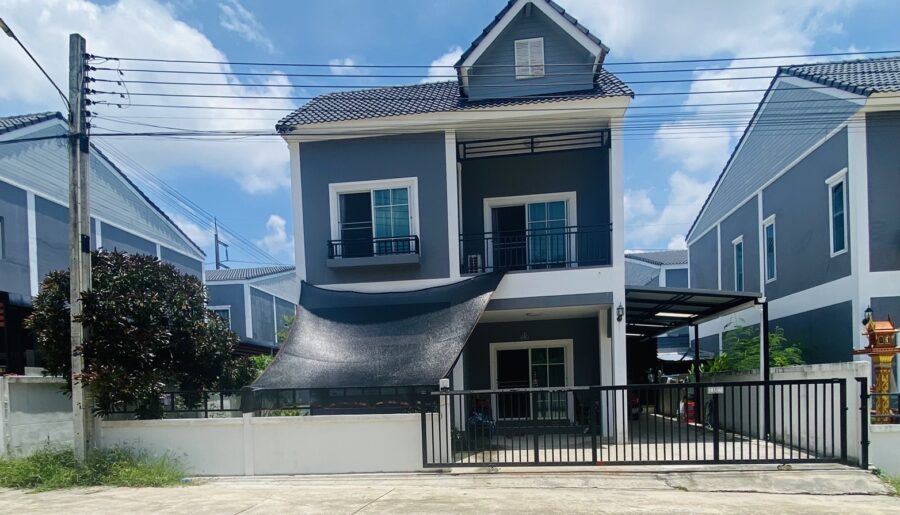 ขายบ้านเดี่ยว 2ชั้น โครงการหมู่บ้านวโรรส 10 อ.บ้านค่าย จ.ระยอง