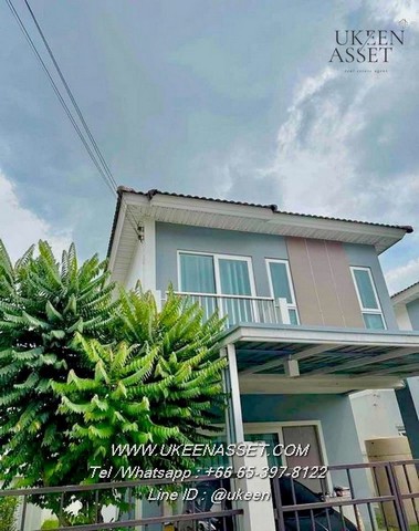 ให้เช่าศุภาลัย สวนเสือ บ้านแฝด 2 ชั้น ศรีราชา15,000 บาท/เดือน