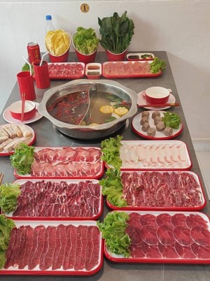 ชาบูหม่าล่าเนื้อสด แต้จิ๋ว สำเพ็ง2 ฝ่างพระเจ้าตาก