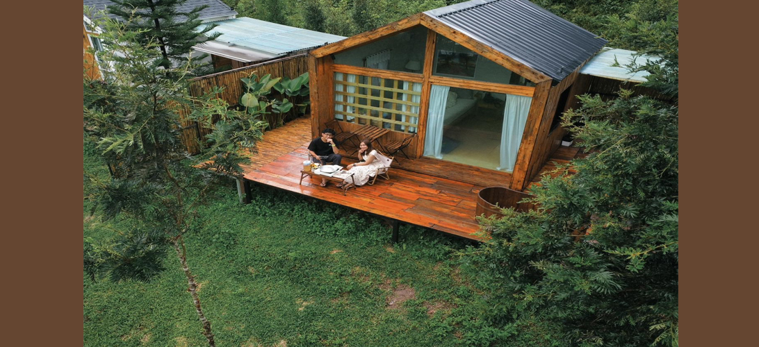 รีสอร์ท ให้เช่า BoKluea-Nan-Resort-by-thestream Close-to-tourist-attractions-SapanVillage ที่พักสำหรับครอบครัว,สัตว์เลี้ยงเข้าได้ Resort-in-Span-Nan,Kidfriendly บ้านไม้สนอ่างไม้โอ๊ค